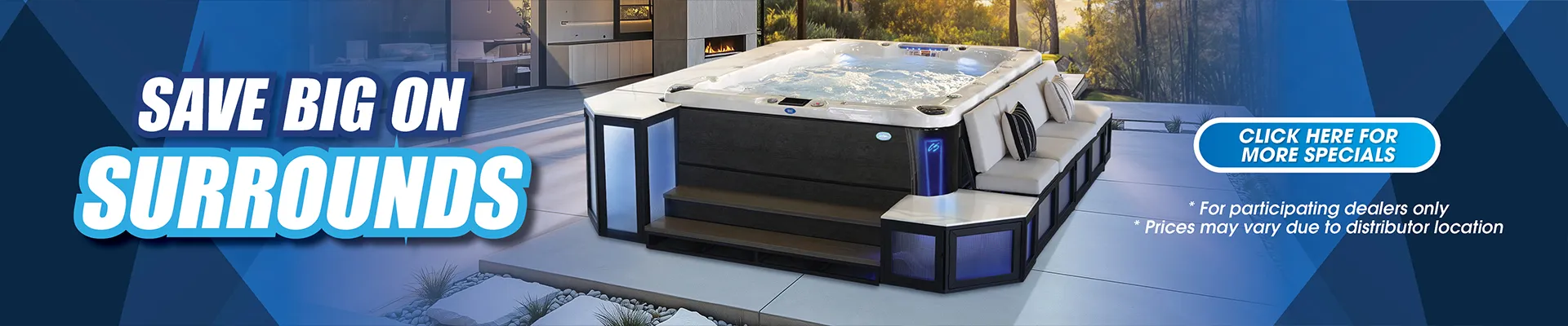 Calspas hot tub being used in a family setting - Portugal